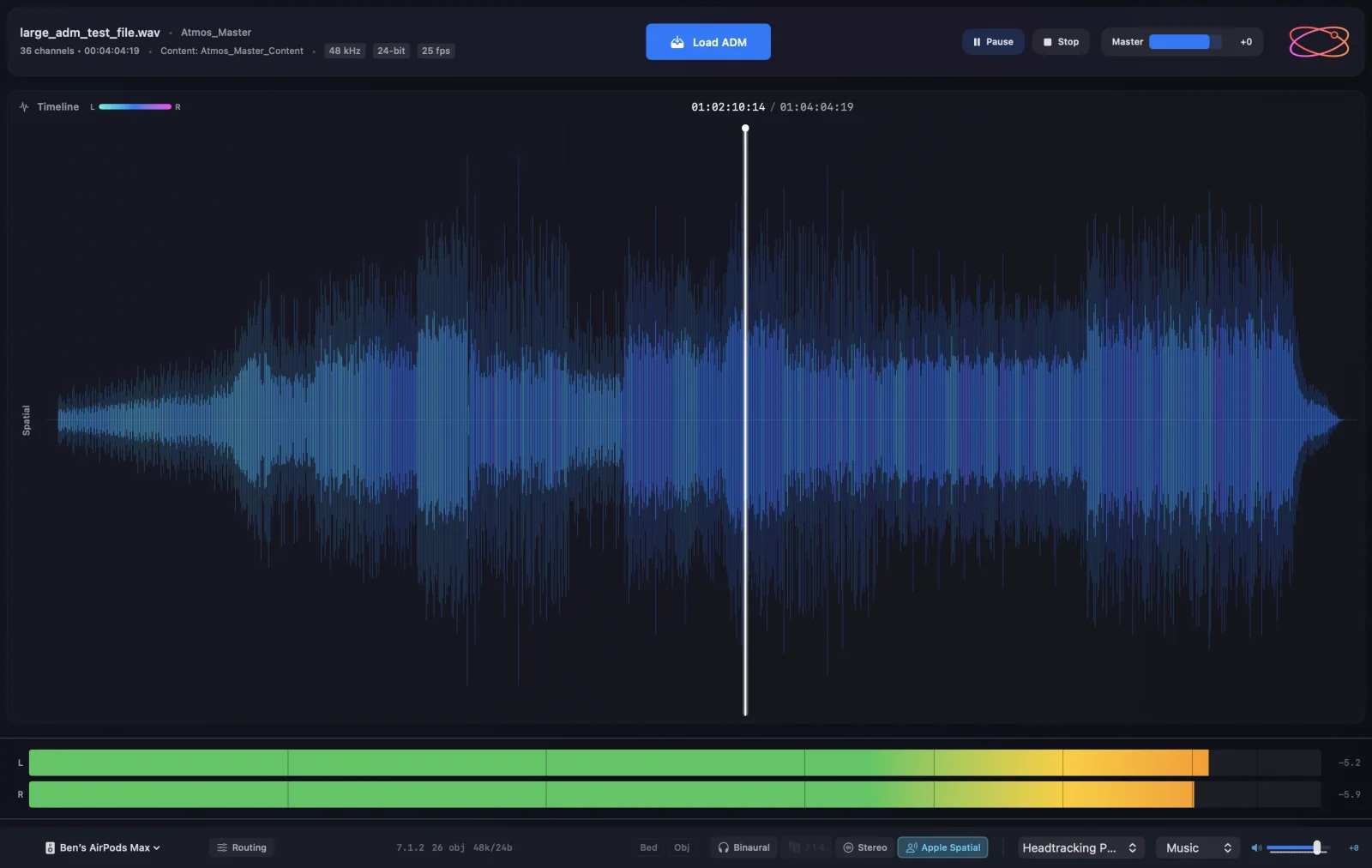 Orbit Lite — Streamlined ADM playback